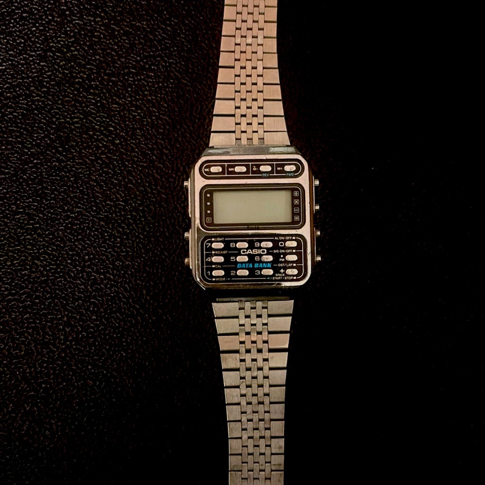 VINTAGE Casio Data Bank Watch